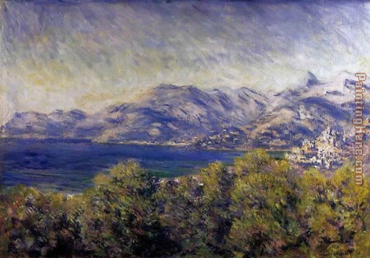Claude Monet View of Ventimiglia
